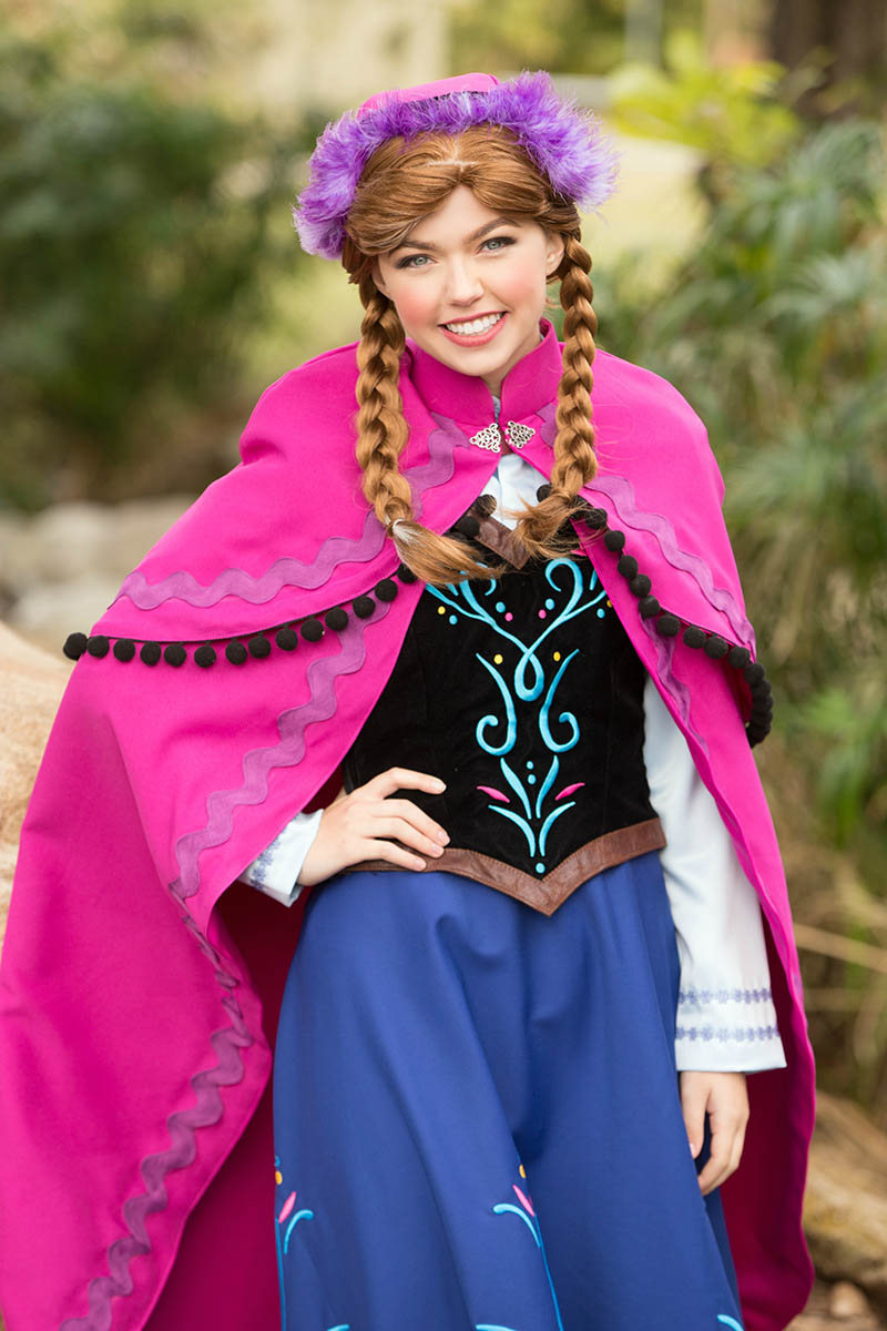 Anna party character for kids in los angeles