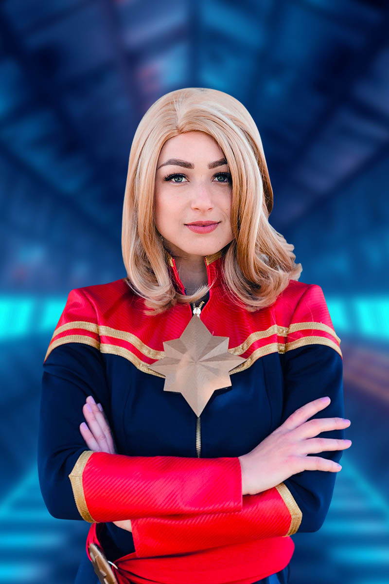 Captain Marvel party character for hire